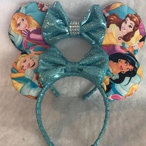 Mickey Minnie Mouse Ears- Disney Princess 👑